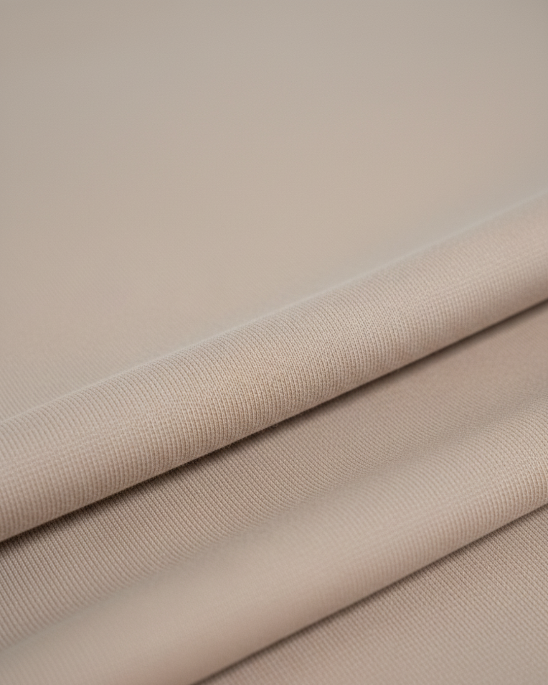 Beige Lounge Tracksuit – Soft Long Sleeve Top & Wide-Leg Pants