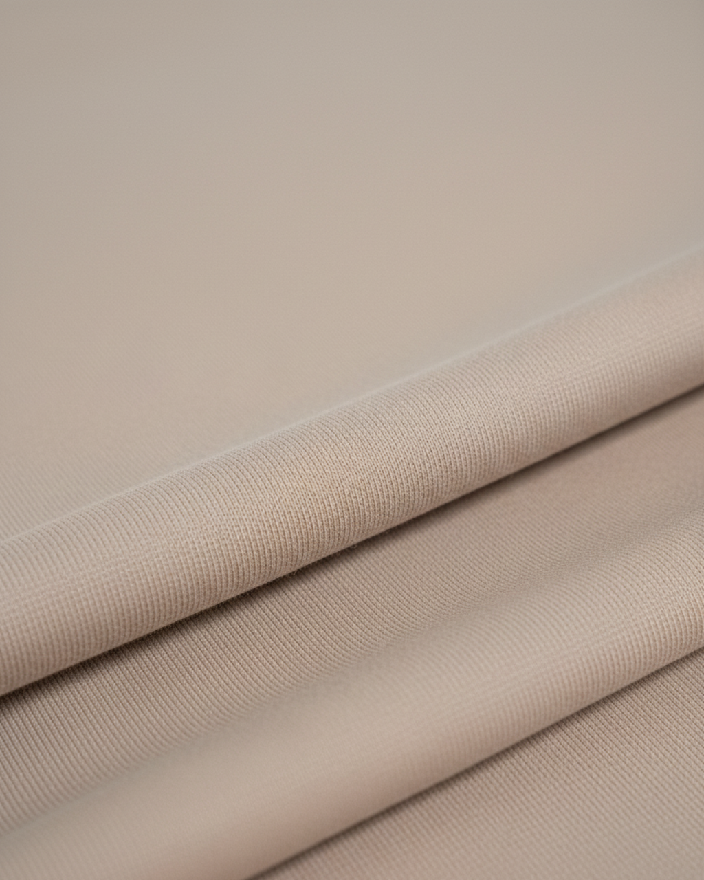 Beige Lounge Tracksuit – Soft Long Sleeve Top & Wide-Leg Pants