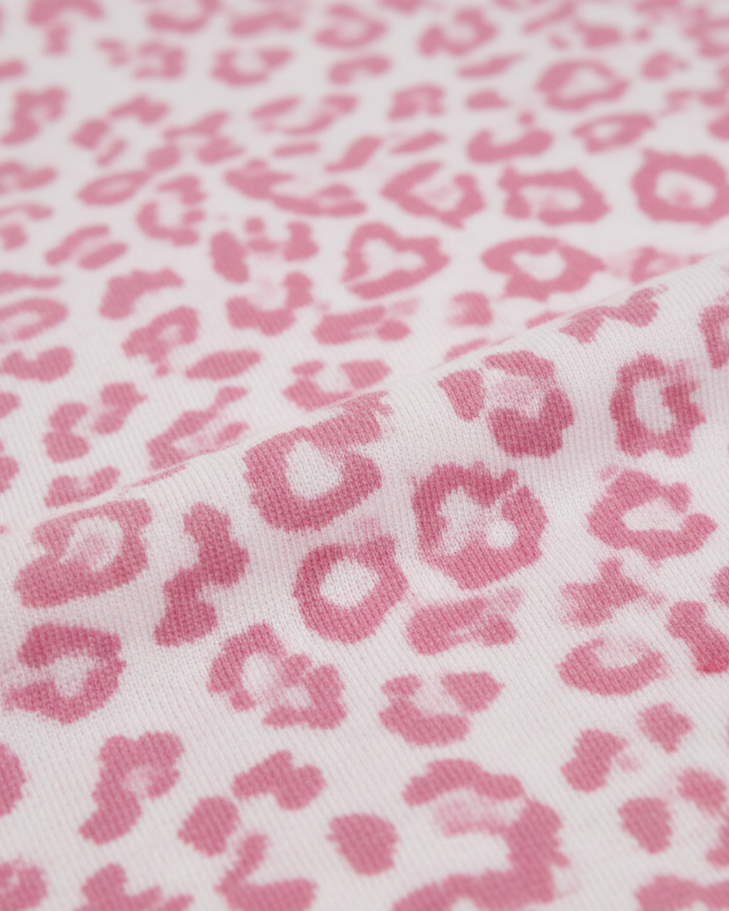 Women’s Leopard Print Pajama Set – Short Sleeve Top & Long Pants Sleepwear in Gray or Pink