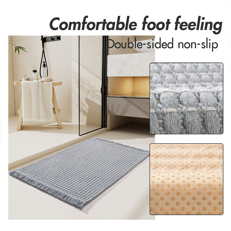 Absorbent Bathroom Door Mat – Non-Slip Toilet and Floor Mat