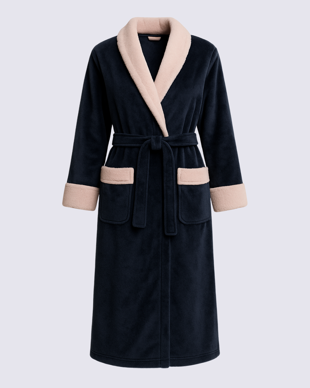 Women's Cozy Comfort Flannel Bathrobe