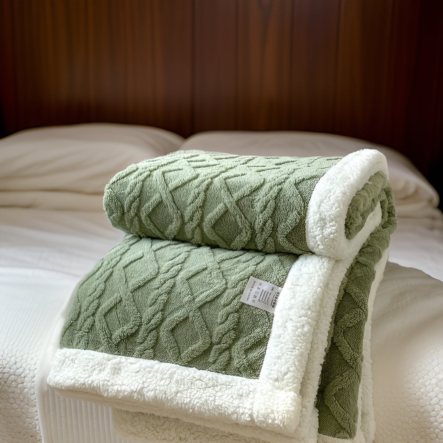 Luxurious Double-Sided Fleece Blanket for Ultimate Winter Comfort