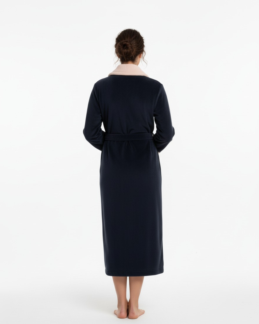 Women's Cozy Comfort Flannel Bathrobe
