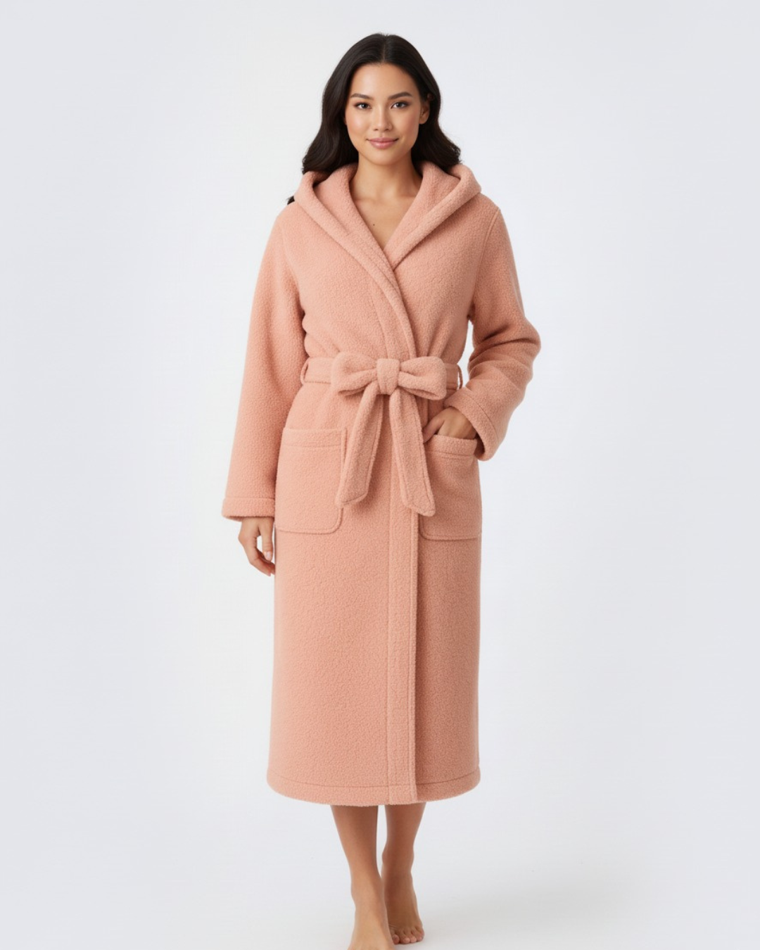 Women's Premium Velvet Plush Comfort Bathrobe