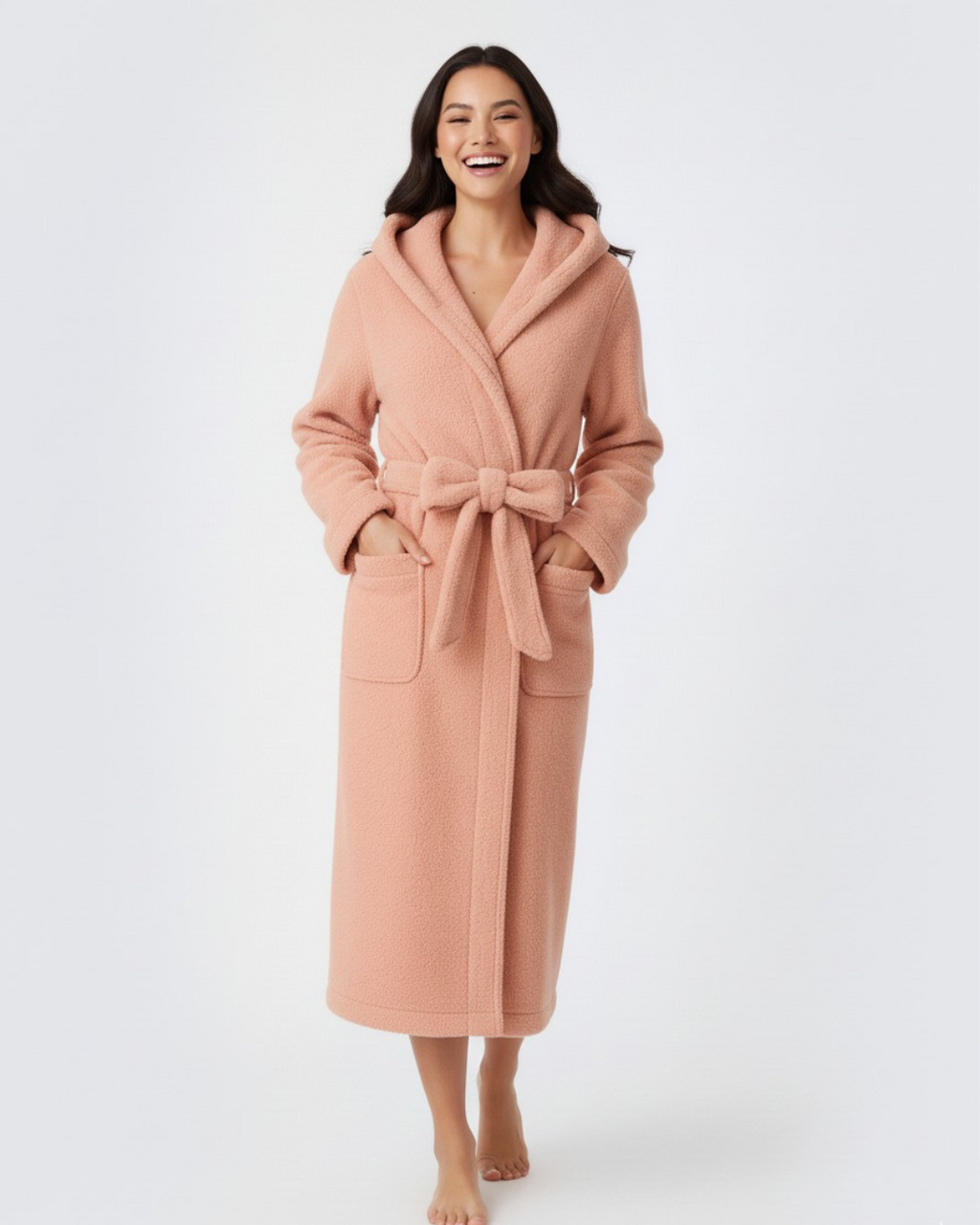 Women's Premium Velvet Plush Comfort Bathrobe