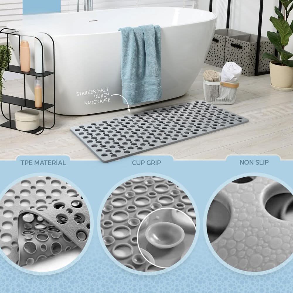 Luxury non-slip shower mat - Hygienic & safe for every bathroom
