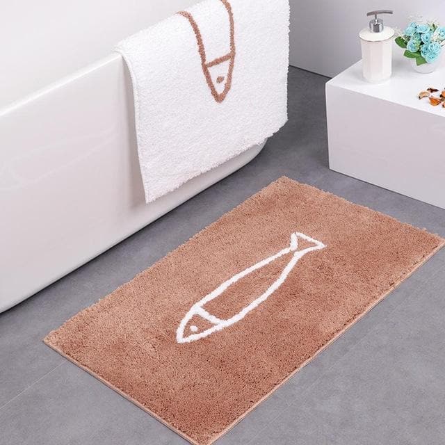 Fish Bath Mat – Soft and Stylish Finish