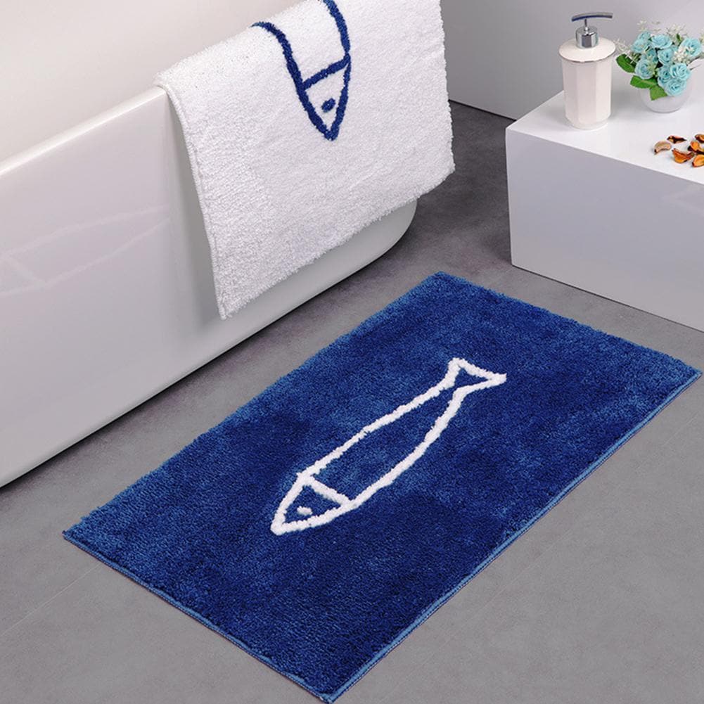 Fish Bath Mat – Soft and Stylish Finish