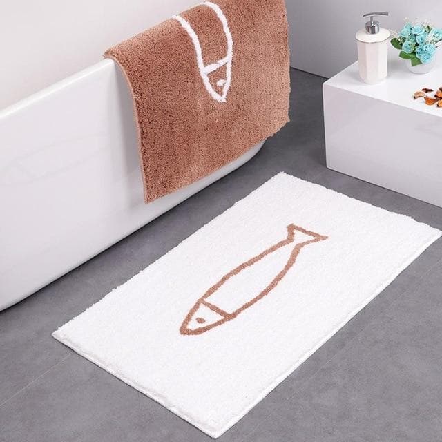 Fish Bath Mat – Soft and Stylish Finish